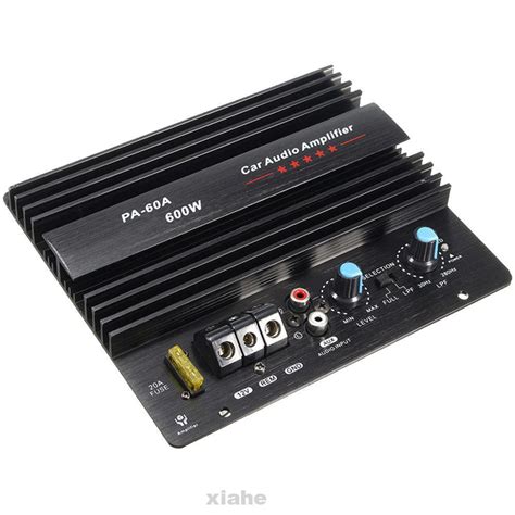 Jual Amplifier Mobil Monoblok Subwoofer High Power Mono 12V 600W pa-60d ...