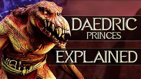 Skyrim - Daedric Princes Explained | Elder Scrolls Lore - YouTube