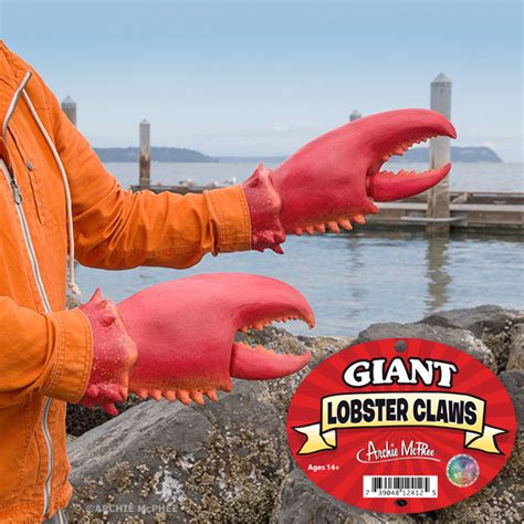 Giant Lobster Claws For Your Hands