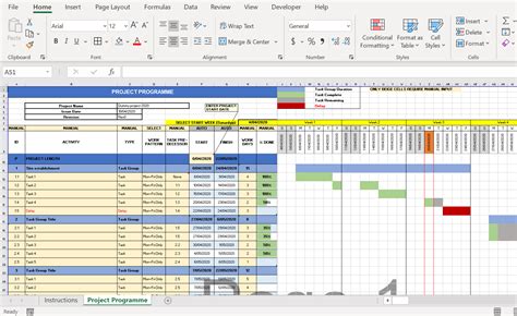 Project Management Excel Templates Pack - webQS