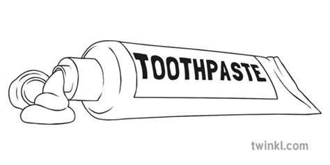 Toothpaste Clipart Coloring Cliparts Colouring Toothbrush Clip Cartoon ...