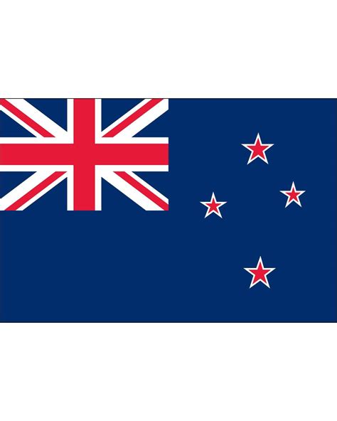 New Zealand Flag 2 x 3 ft. Indoor Display or Parade Flag