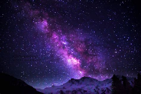 Purple Galaxy Wallpaper