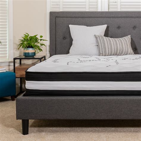 Capri Comfortable Sleep 12" Foam and Innerspring Mattress - Walmart.com