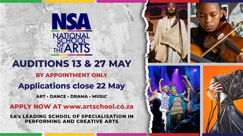 Auditions for Admission in 2024 - National School of the Arts