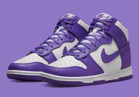 スニダンで Nike dunk high varsity purple パープル ダンク かまどたん