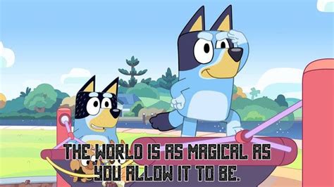 bluey pic with a quote | Disney junior, Tv show quotes, Book tv