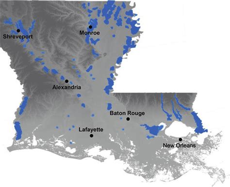 2 Louisiana flooding in March 2016. (Flood map from Fig. 1.1 ...