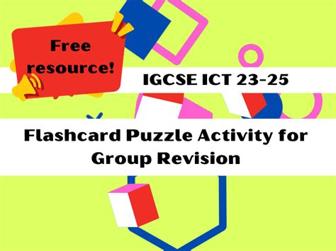 ICT keyword puzzle game | Teaching Resources