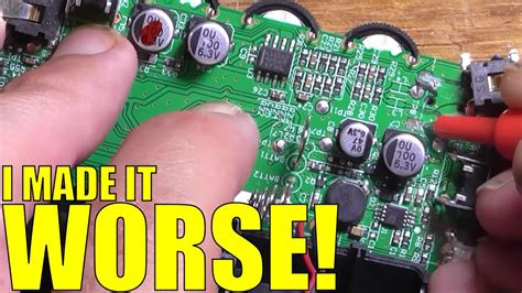 VOX amPlug-2 Bass Guitar Headphone Amplifier Repair: FAIL! - YouTube