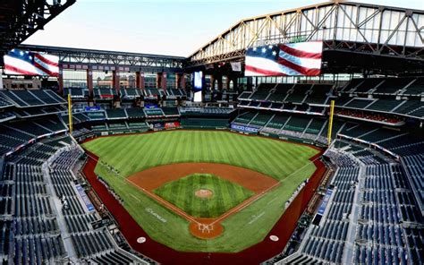 Download wallpapers Globe Life Field, 4k, baseball park, MLB, Texas ...