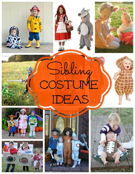 Costume Ideas for Siblings | Sibling costume, Halloween kids, Halloween fun