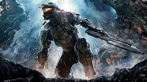 HD wallpaper: Halo Master Chief poster, Halo 4, video games, futuristic ...