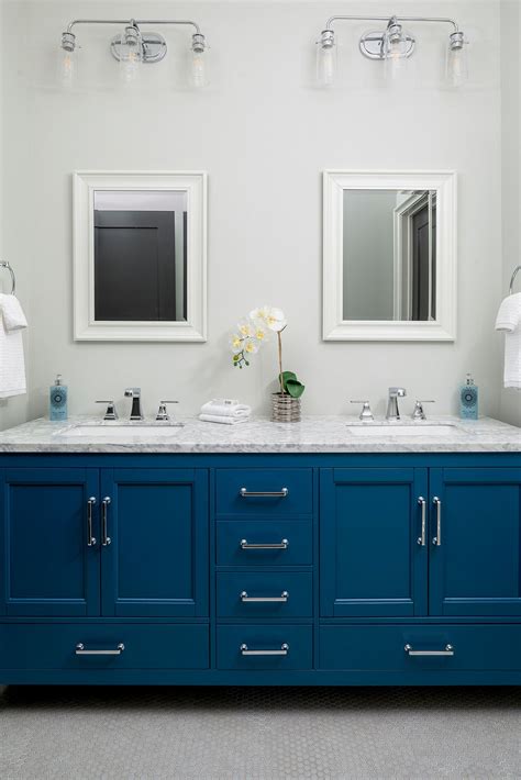 42+ 75 Beautiful Bathroom With Blue Cabinets Pictures Ideas October ...