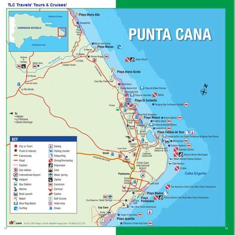 Map of Punta Cana/Bavaro area | Viajes en 2019 | Playa bavaro punta ...