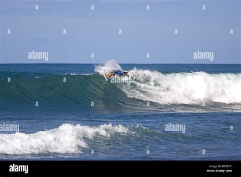 Surfing at Haleiwa,Oahu, Hawaii Stock Photo - Alamy