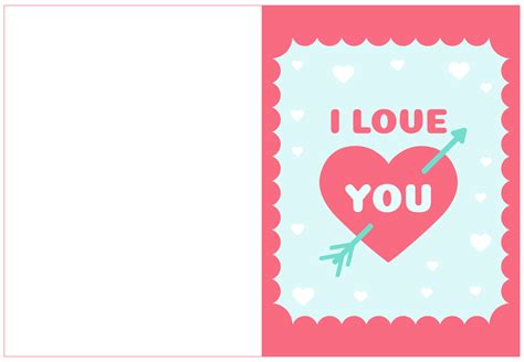 Printable Love You Cards