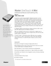 Seagate Maxtor OneTouch 4 Mini Manual