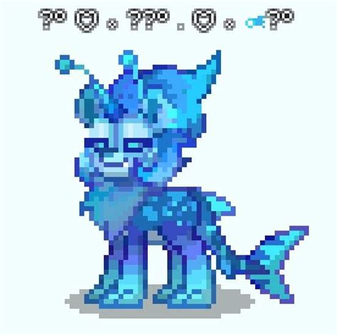 Pixel Art Style Pony in Pony Town