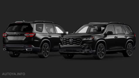 2024 Honda Pilot ‘Black Edition’ Virtually Joins TrailSport as ...