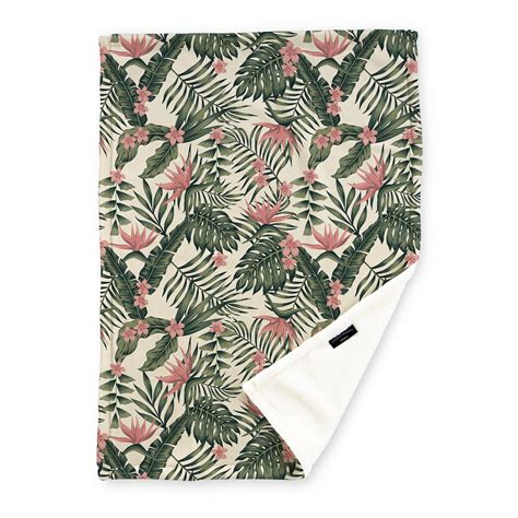 Printed Fleece Throw Blankets | Floral Print Fashion Throws, American ...