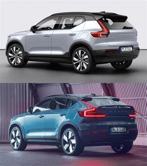 Volvo C40 vs. Volvo XC40 Recharge: In Images & Specs [Update]