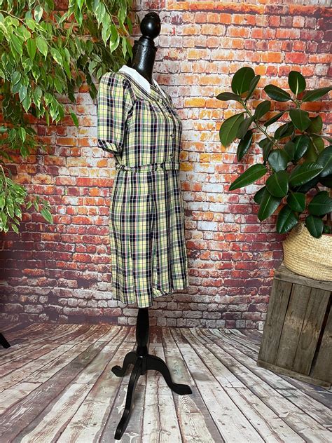 Checkered Dress | Etsy