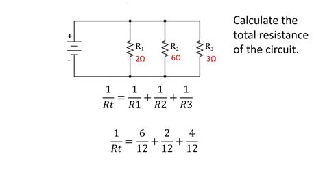 Resistance Formula Parallel