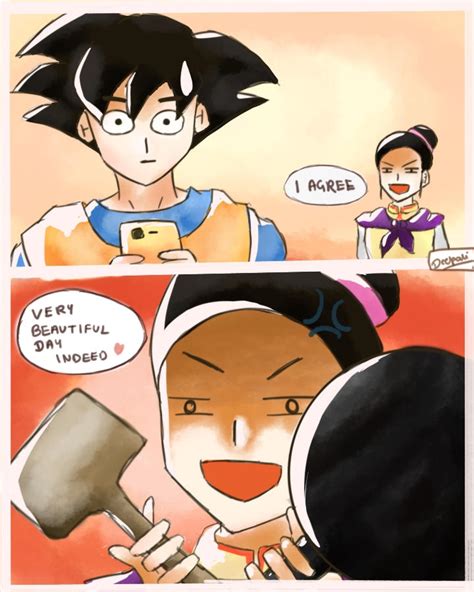 Goku and Chichi: Funny (Part 2) [Dragon Ball Z] by ArtsyDeedee on ...