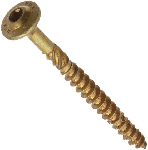 QUIK DRIVE® Wood Screw 10 x 2" Tan For ACQ Lumber 1.5M/Box - Contractor ...