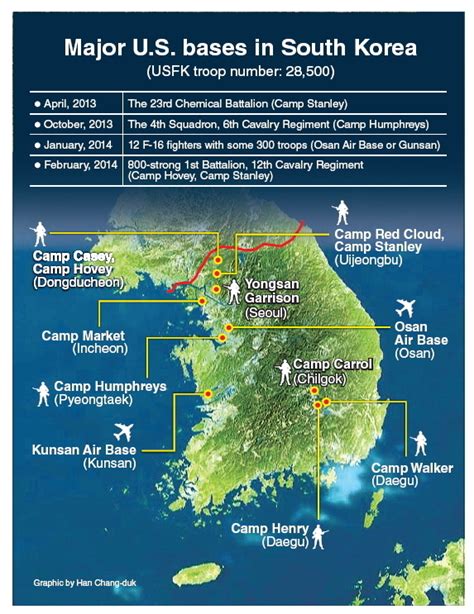 Map Of Us Bases In Korea - Guenna Holly-Anne