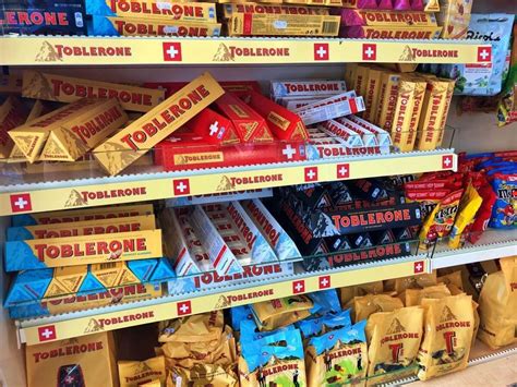 Unlike many other chocolate producers, Toblerone is completely closed ...