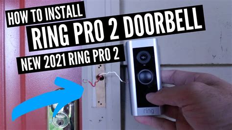 How To Install Ring Pro 2 Doorbell - YouTube