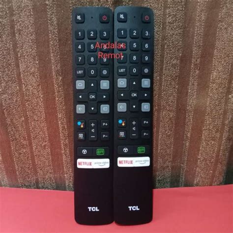 Jual Remot Remote Tv Tcl Android Smart Tv Original Di Seller Halers ...