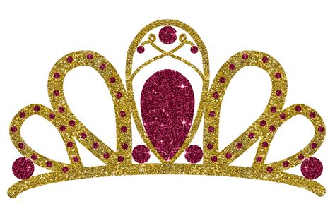 Gold Princess Crown PNG Transparent, Luxury Gold Princess Crown With ...