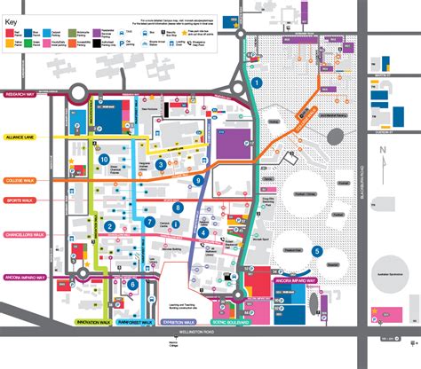 Garden locations at Clayton Campus | Monash University