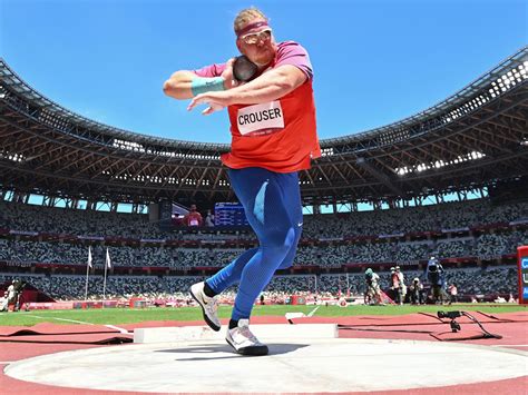 USA's Ryan Crouser Sets Olympic Shot Put Record And Wins Gold Again ...