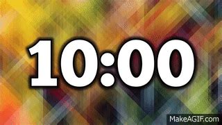 10 Minute Timer on Make a GIF