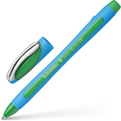 Schneider Slider Memo XB Ball Point Pen (Green)