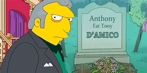 The Simpsons Season 33 Killed Off Fat Tony (Again)