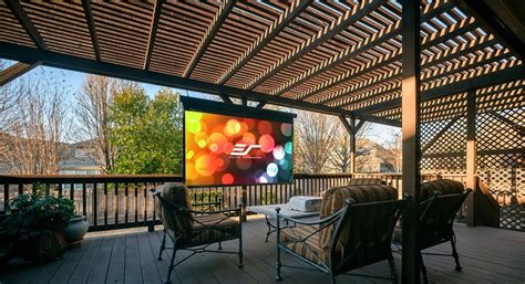 The best outdoor projector screens of 2020 • HomeKit Blog