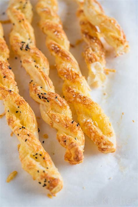 Irresistible Puff Pastry Cheese Sticks | Simone's Kitchen