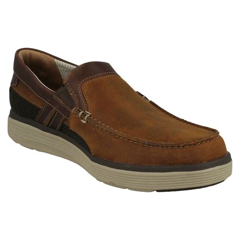 Mens Clarks Casual Slip On Shoes Un Abode Free | eBay