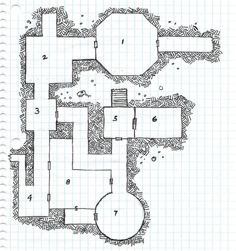 Dnd Dungeon Room Maps