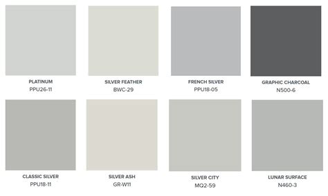 Popular mineral Gray Paint Colors – Gray Color Palette | Colorfully BEHR