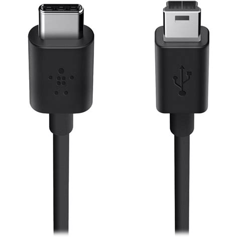 Belkin USB 2.0 Type-C to Mini-USB Type-B Charge F2CU034BT06-BLK