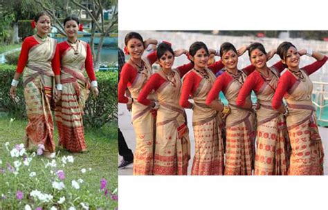 Traditional Dress of Assam | Tribal Costumes & Jewellery