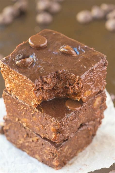 Healthy 2 Ingredient Flourless Brownies