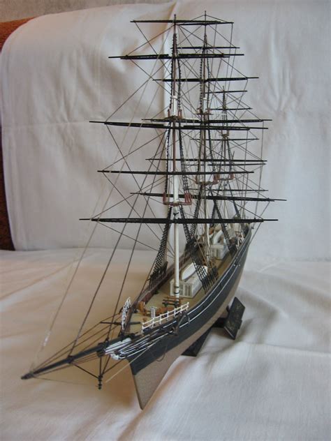 Cutty Sark ship model from Zvezda Kit 9009 | Model Kits: cars, ships ...