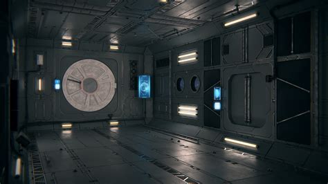 3D Spaceship Interior 03 Cargo Section PBR model - TurboSquid 2103168